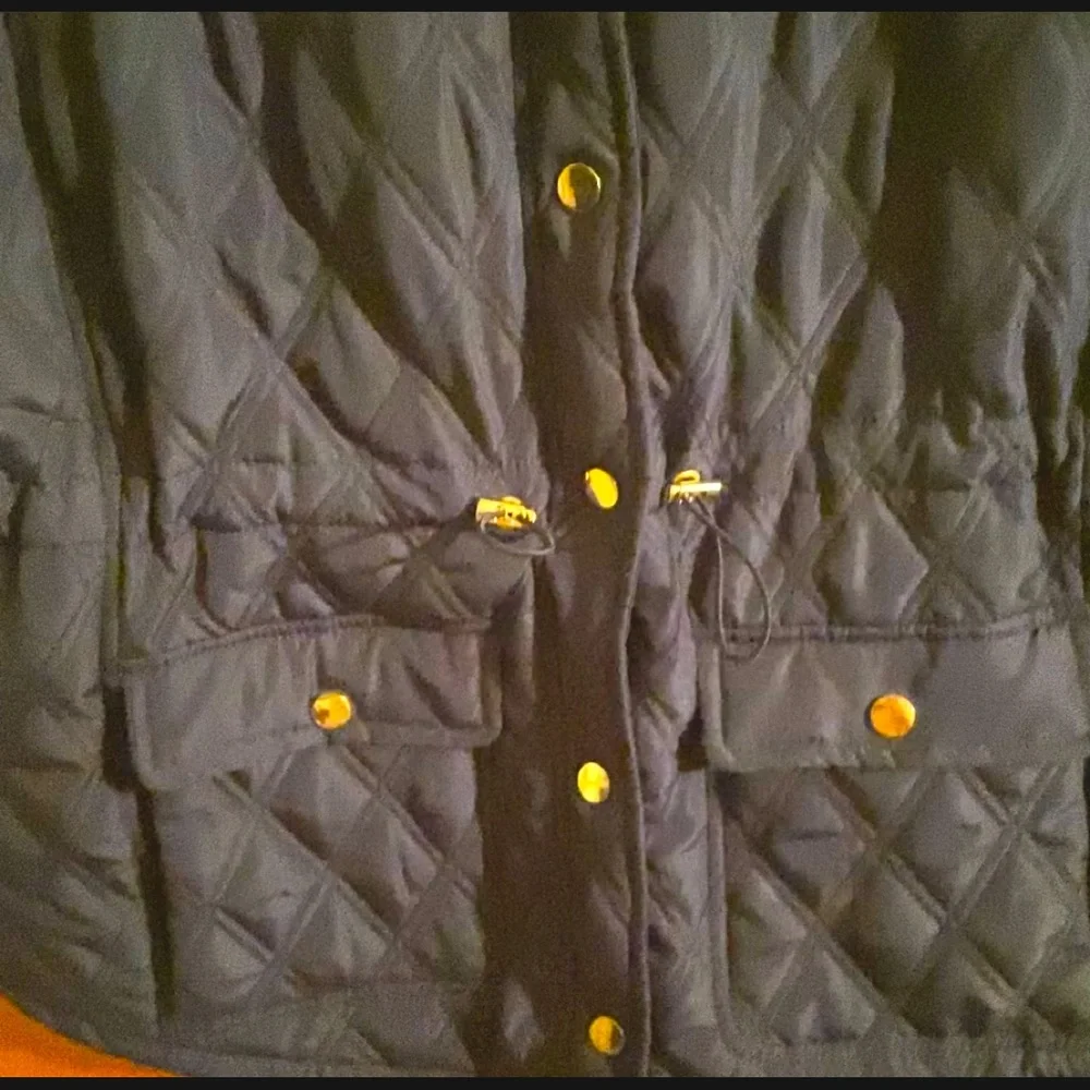 🎖HP🎖Quilted Navy Vest - Picture 8 of 10